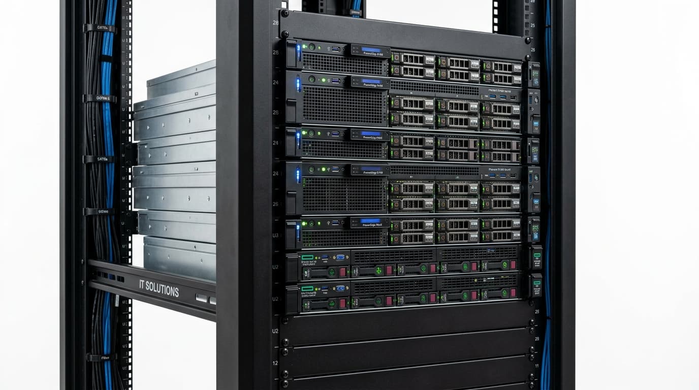 Rack 19" · Dell + HP mixto